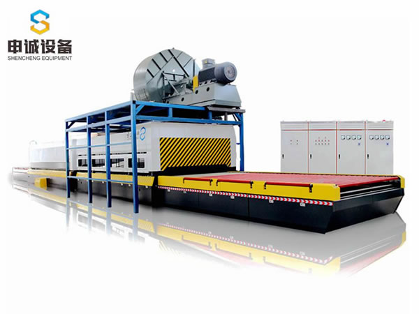 怎樣對鋼化爐生產的半（bàn）成品玻璃進（jìn）行擺放和檢驗