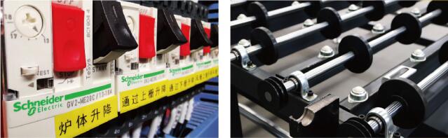 SC-GP通過式強製對流單室節能鋼化爐細節圖